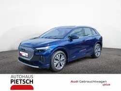 Navarrablau metallic Gebraucht 2024 Audi Q4 e-tron Advanced SUV | 44.440 € (Fairer Preis)