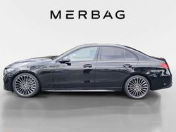 Unilack schwarz uni Gebraucht 2024 Mercedes C200 Limousine | 40.889 € (Teuer)
