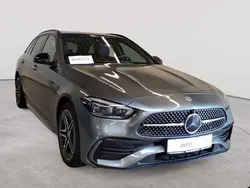 Selenitgrau metallic Gebraucht 2023 Mercedes C300e AMG line Kombi | 36.990 € (Guter Preis)