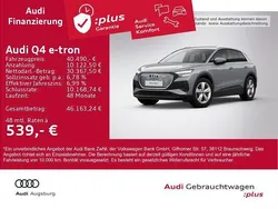 Kieselgrau Gebraucht 2024 Audi Q4 e-tron Sport SUV | 40.490 € (Superpreis)