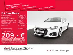 Ibisweiß Gebraucht 2023 Audi S5 Limousine | 48.384 € (Superpreis)