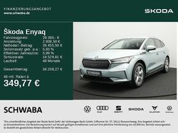 Arcticsilber metallic Gebraucht 2022 Skoda Enyaq iV SUV | 29.395 € (Superpreis)