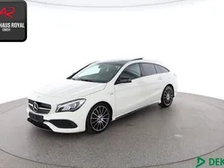 Weiß Gebraucht 2018 Mercedes CLA200 Shooting Brake AMG Kombi | 21.880 € (Fairer Preis)