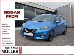 Blau Gebraucht 2021 Nissan Micra N-Way Kleinwagen | 13.900 € (Fairer Preis)