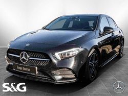 Unilack nachtschwarz Gebraucht 2020 Mercedes A180 AMG Limousine | 23.777 € (Fairer Preis)