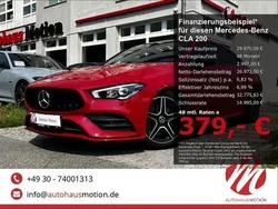 Rot Gebraucht 2019 Mercedes CLA200 AMG line Limousine | 29.970 € (Fairer Preis)