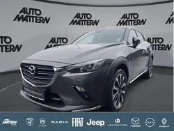 Grau machine gray Gebraucht 2019 Mazda CX-3 Sports-Line SUV | 14.990 € (Fairer Preis)