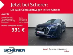Navarrablau metallic (metallic) Gebraucht 2024 Audi Q3 Ambiente SUV | 37.450 € (Guter Preis)
