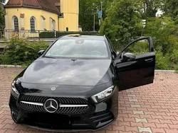 Schwarz Gebraucht 2022 Mercedes A250 AMG line Limousine | 32.900 € (Fairer Preis)