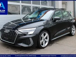 Schwarz Gebraucht 2021 Audi A3 Sportback S-Line Limousine | 26.780 €