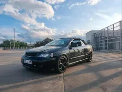Schwarz Gebraucht 2004 Opel Astra Cabriolet Cabrio | 1.700 € (Superpreis)