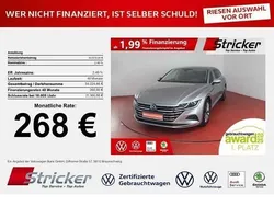 Silber (pyritsilber metallic) Gebraucht 2024 VW Arteon Elegance Kombi | 30.879 € (Superpreis)