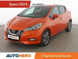 Orange Gebraucht 2018 Nissan Micra N-Way Kleinwagen | 10.900 € (Fairer Preis)