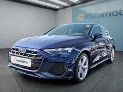 Blau Gebraucht 2024 Audi A3 S-Line Limousine | 35.249 € (Guter Preis)