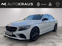 Weiß Gebraucht 2019 Mercedes C220 AMG line Limousine | 29.990 € (Fairer Preis)