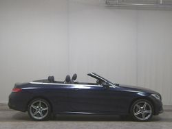 Blau Gebraucht 2018 Mercedes C200 AMG line Cabrio | 22.780 € (Superpreis)