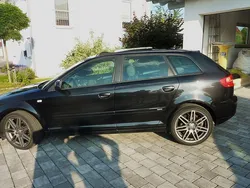 Schwarz Gebraucht 2008 Audi A3 Sportback S-Line Limousine | 4.500 € (Fairer Preis)