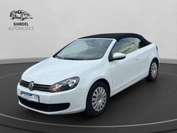 Weiß Gebraucht 2015 VW Golf Cabriolet Basis Cabrio | 11.290 € (Fairer Preis)