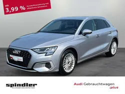 Florettsilber metallic Gebraucht 2024 Audi A3 Advanced Plus Limousine | 29.480 € (Superpreis)