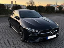 Schwarz Gebraucht 2021 Mercedes CLA200 AMG line Coupé | 24.000 € (Superpreis)