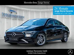 Lack kosmosschwarz Gebraucht 2024 Mercedes CLA200 Advanced Plus Coupé | 34.190 € (Guter Preis)