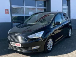Schwarz Gebraucht 2017 Ford C-MAX Titanium Van / Kleinbus | 9.470 € (Fairer Preis)