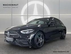 Ung. schwarz unilack Gebraucht 2023 Mercedes C180 AMG Kombi | 38.490 € (Teuer)