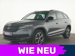 Quarz grau Gebraucht 2021 Skoda Kodiaq SportLine SUV | 36.449 € (Fairer Preis)