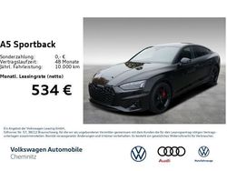 Schwarz (mythosschwarz metallic) Gebraucht 2024 Audi A5 Sportback S-Line Kleinwagen | 56.930 €