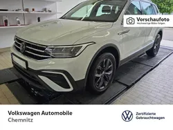 Pure white Gebraucht 2022 VW Tiguan Allspace Life SUV | 34.630 € (Fairer Preis)