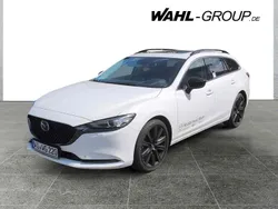 Weiß Gebraucht 2024 Mazda 6 Homura-Line Kombi | 35.490 € (Fairer Preis)