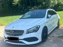 Weiß Gebraucht 2018 Mercedes CLA250 Shooting Brake Kombi | 28.000 € (Teuer)