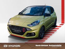 Atlas white/ phantom black Gebraucht 2025 Hyundai i10 N Line Kleinwagen | 18.680 € (Fairer Preis)