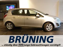 Silber metallic Gebraucht 2013 Opel Corsa Selective Kleinwagen | 7.970 € (Teuer)