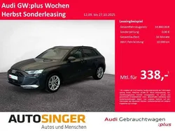 Manhattangrau metallic Gebraucht 2024 Audi A3 Sportback Advanced Plus Limousine | 34.860 € (Fairer Preis)
