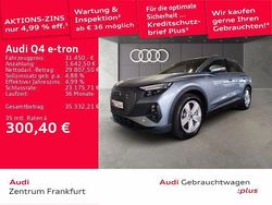 Blau Gebraucht 2022 Audi Q4 e-tron Comfort SUV | 31.450 € (Fairer Preis)
