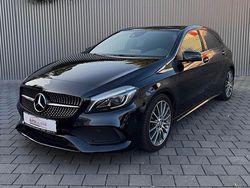 Schwarz Gebraucht 2016 Mercedes A220 AMG line Kleinwagen | 15.999 € (Fairer Preis)