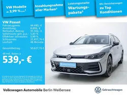 Oyster silver metallic Gebraucht 2024 VW Passat R-line Kombi | 44.490 € (Guter Preis)
