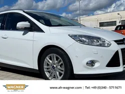 Weiß Gebraucht 2014 Ford Focus Titanium Kombi | 4.999 € (Guter Preis)