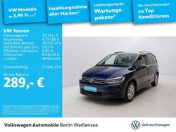 Blau Gebraucht 2022 VW Touran Comfortline Van / Kleinbus | 23.789 € (Guter Preis)