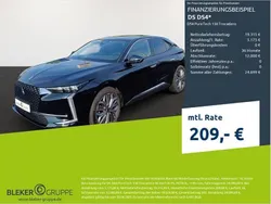 Perlaneraschwarz (metallic) Gebraucht 2022 DS Automobiles DS4 Trocadero Limousine | 24.490 € (Fairer Preis)