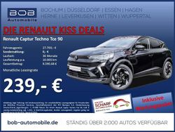Black pearlschwarz Neu 2025 Renault Captur Techno SUV | 29.090 € (Teuer)