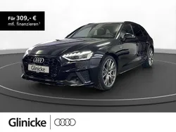 Mythosschwarz metallic Gebraucht 2022 Audi A4 S-Line Kombi | 36.880 € (Teuer)