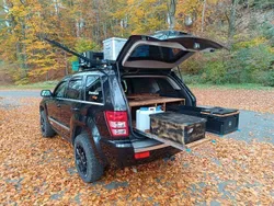 Schwarz Gebraucht 2009 Jeep Grand Cherokee Overland SUV | 16.200 €