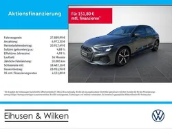 Grau Gebraucht 2022 Audi A3 e-tron S-Line Kleinwagen | 27.890 € (Fairer Preis)