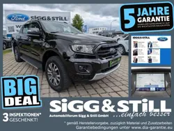 Iridiumschwarz metallic Gebraucht 2021 Ford Ranger Wildtrack Abholung | 35.450 € (Fairer Preis)