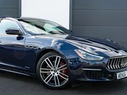 Blau Gebraucht 2018 Maserati Ghibli GranLusso Coupé | 33.900 €