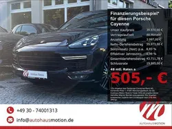 Tiefschwarzmetallic Gebraucht 2017 Porsche Cayenne GTS Chrono SUV | 39.970 € (Guter Preis)