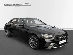 Schwarz Gebraucht 2022 Mercedes E200 AMG line Limousine | 44.990 € (Fairer Preis)