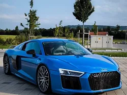 Blau Gebraucht 2018 Audi R8 Coupé Ambiente Coupé | 149.999 € (Etwas zu teuer)
